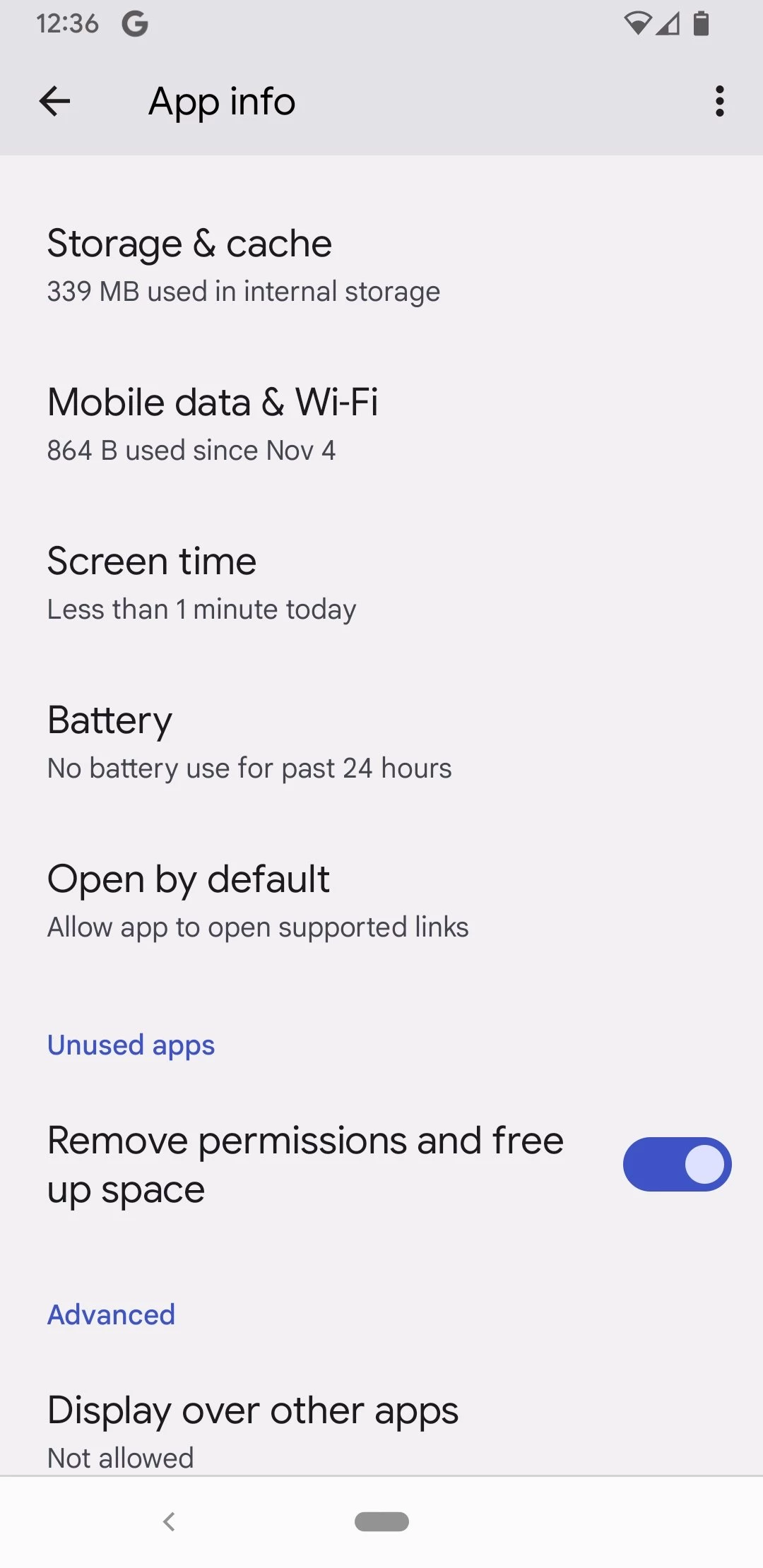 Google Play Services – capture d'écran 7